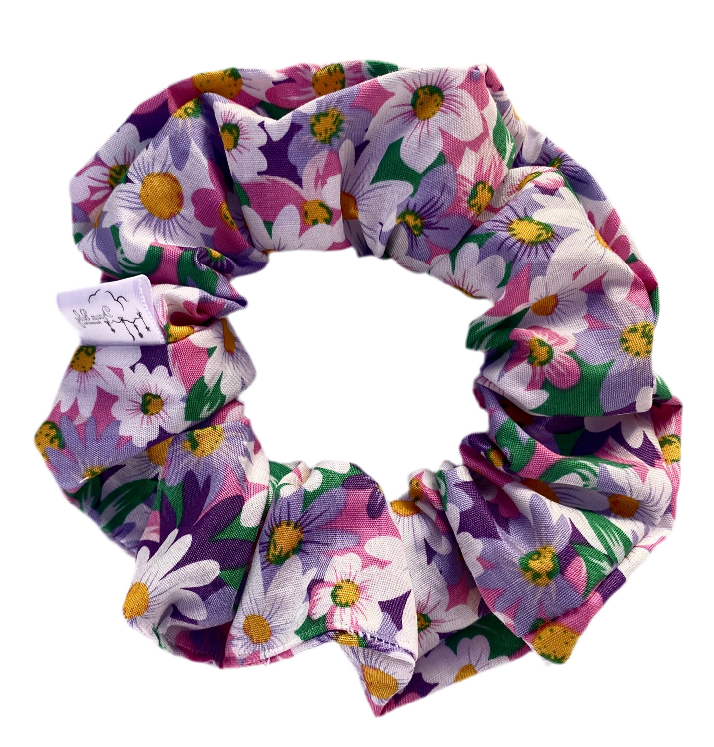 hair accessory patterned scrunchie