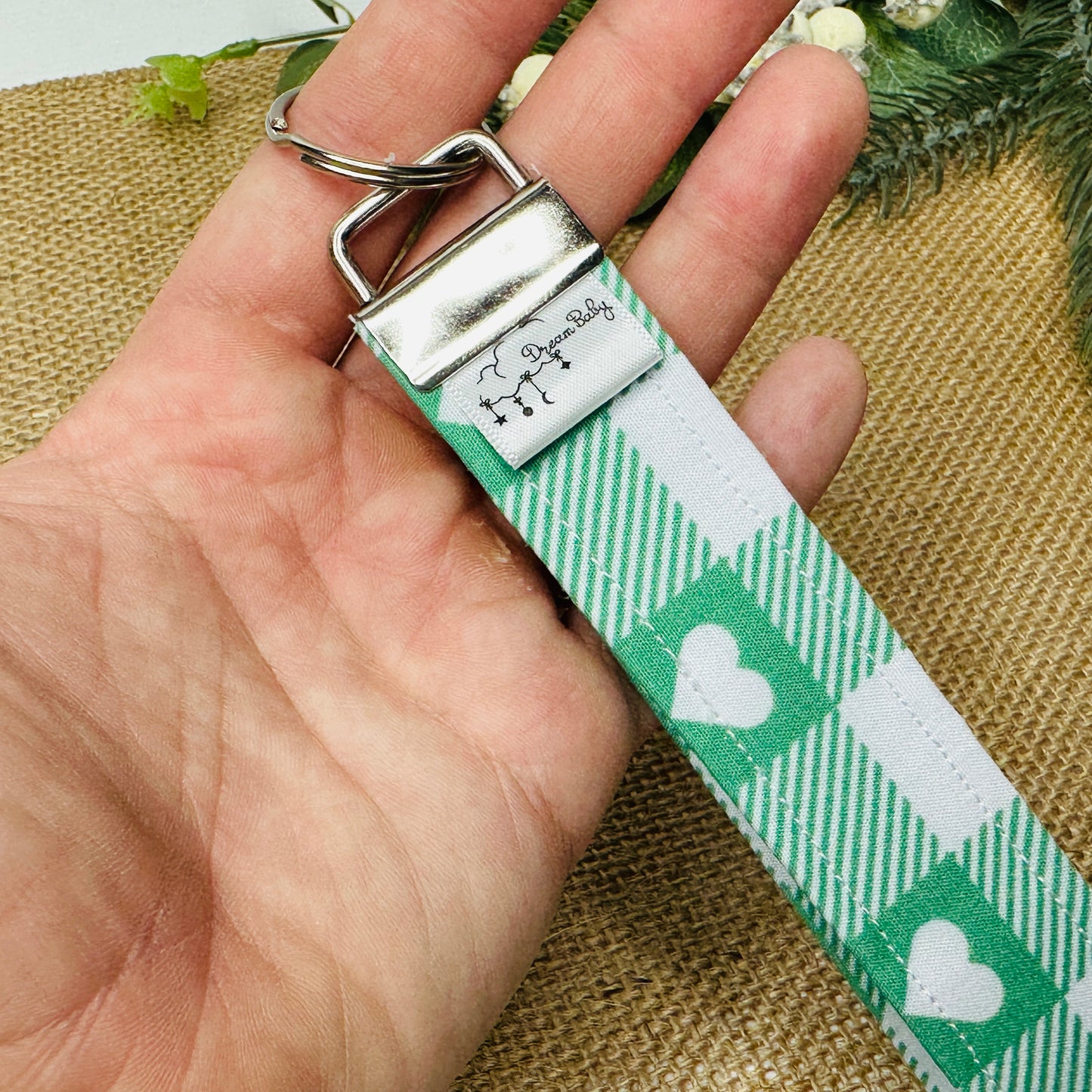 wristlet keychain accessory