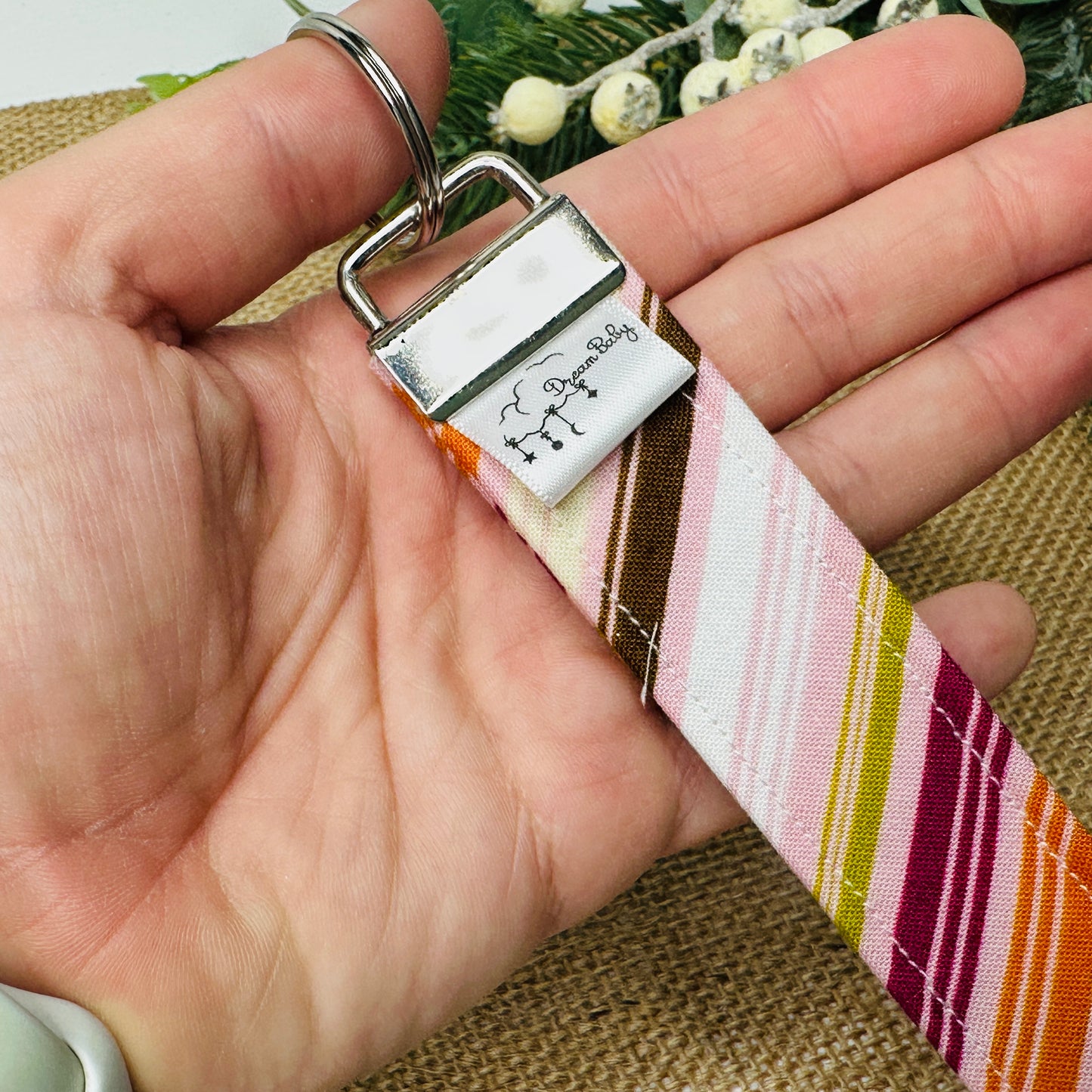 wristlet keychain accessory