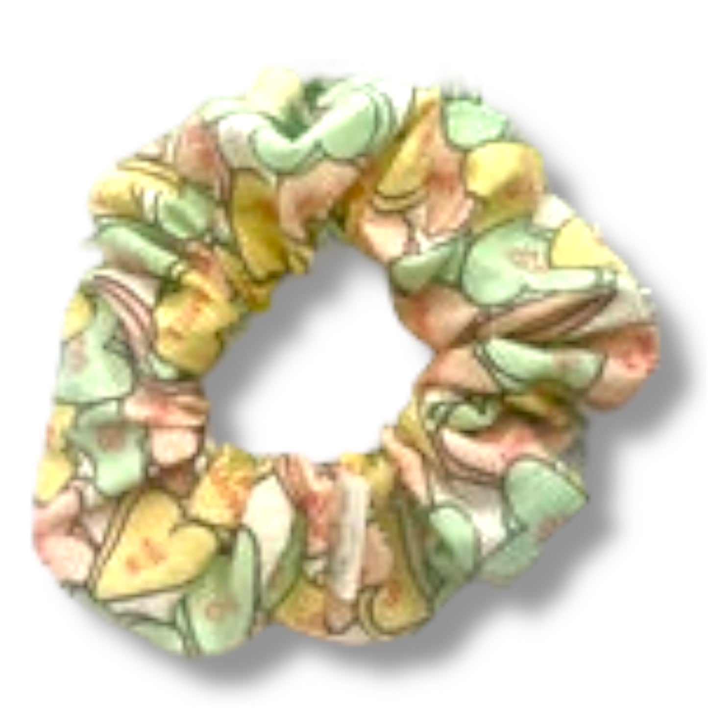 Candy Heart Scrunchie