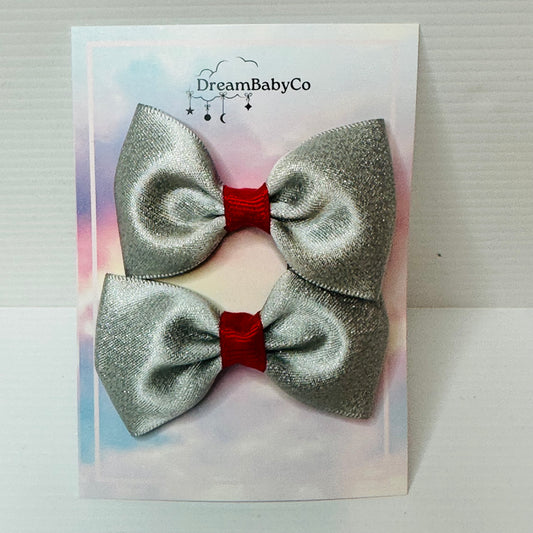 kids hair accessory bow clip set