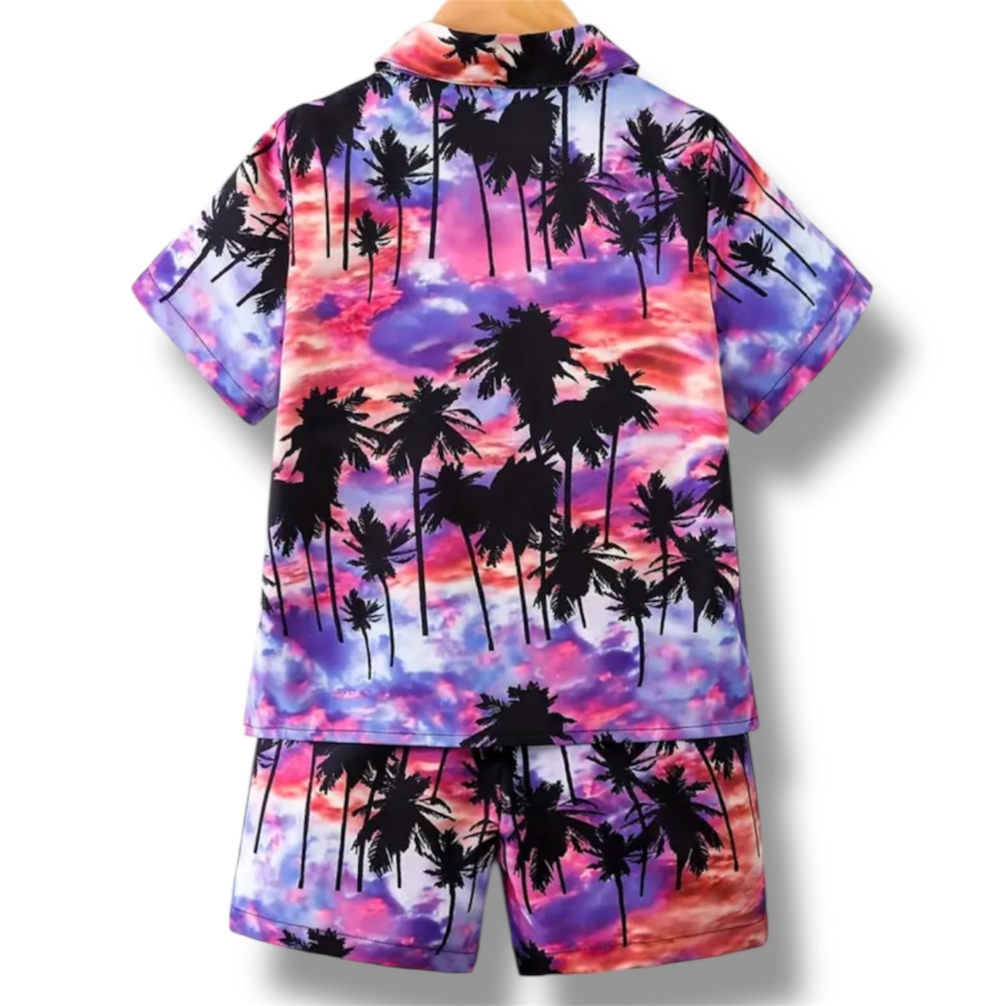 Sunset - Button Up + Shorts