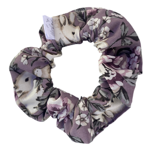 hair accessory patterned scrunchie