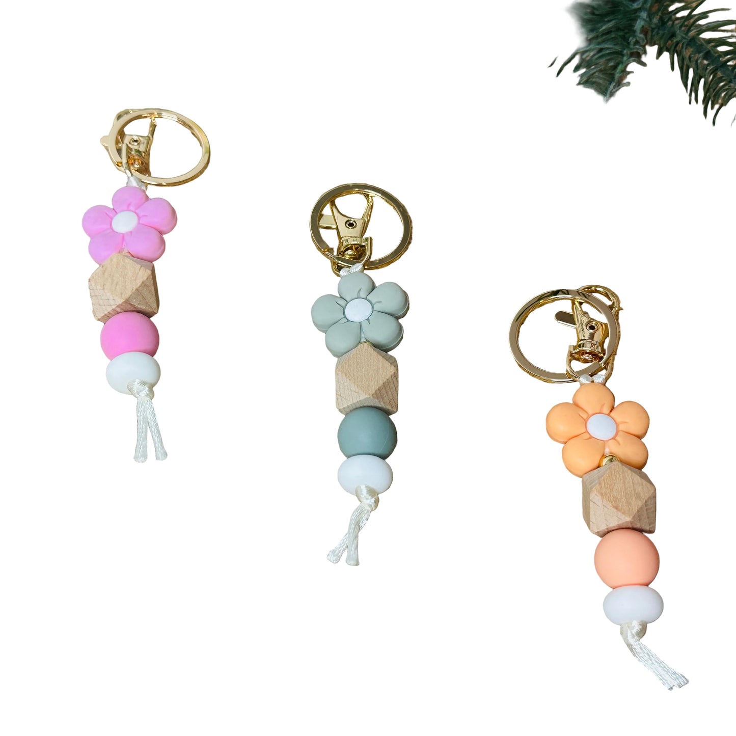 Floral Keychain