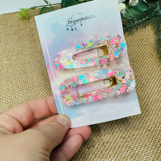 resin hair clips hair accessories