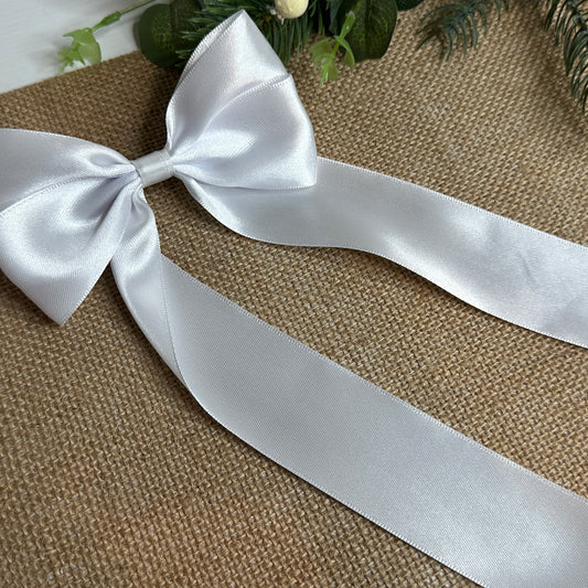 White Deluxe Bow