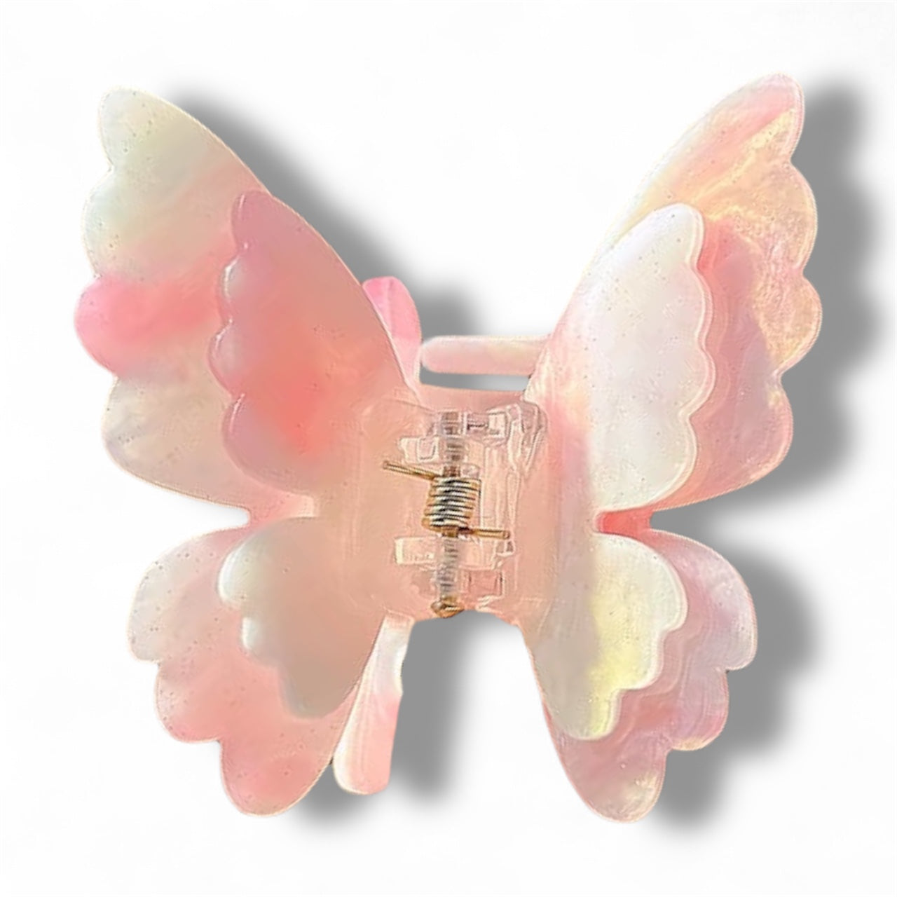 Sweet Colour Changing Butterfly Hair Claw Summer Fairy Hair for Women Girl Clip